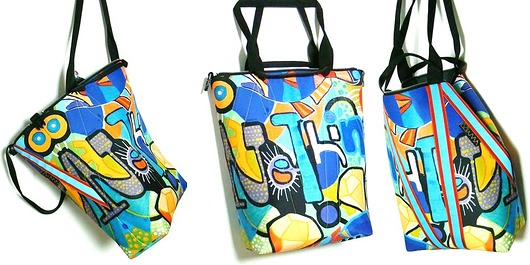 1179 art MIMA bag UNI & Marcin Painta print MIMAbags