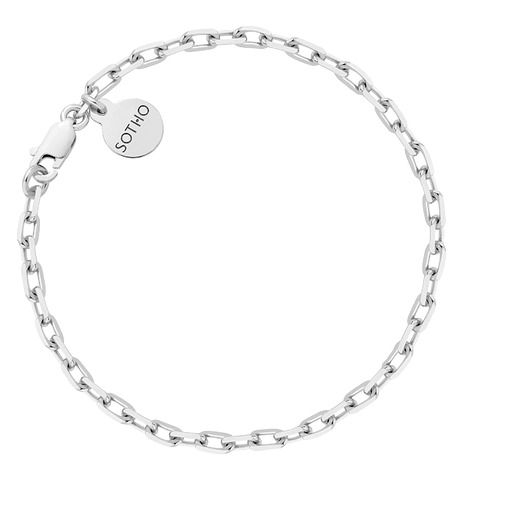 bransoletki srebrne Srebrna masywna bransoletka