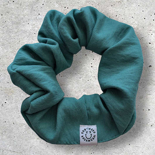 gumki do włosów Zielona Gumka  Scrunchie