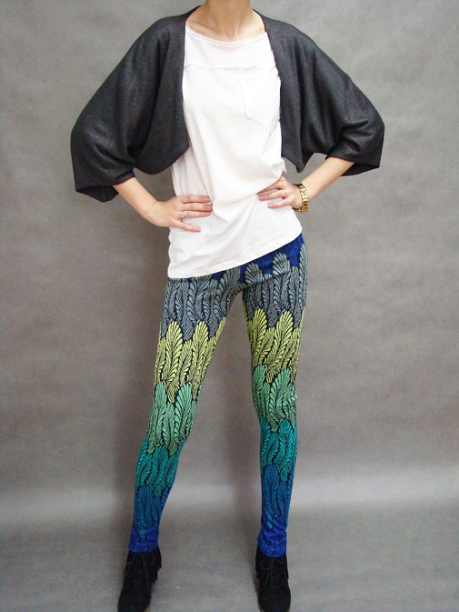 Legginsy 01/13 Piórka ChoSo