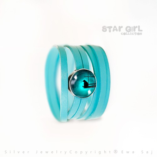 Star Girl (wieża ptaszek) - srebro pr.925 Ewa Saj  Silver