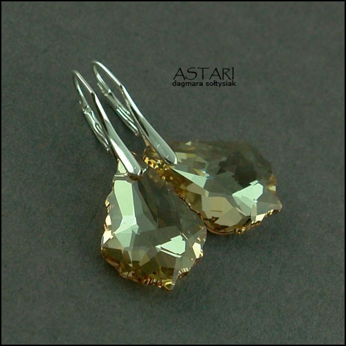 kryształ SWAROVSKI BAROQUE - GOLDEN SHADOW Astari