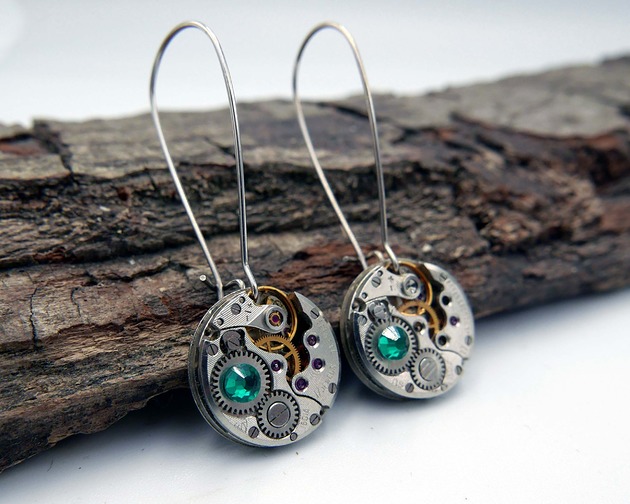 kolczyki - inne Mechaniczne kolczyki  255