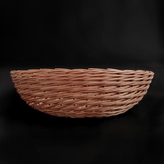 miski i misy Duża wiklinowa misa