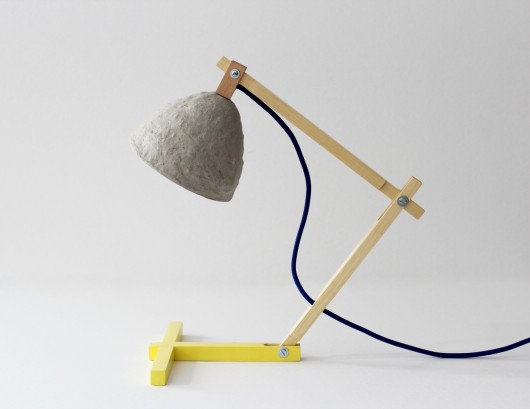 lampy - inne „Metamorfozis yellow” lampa na biurko