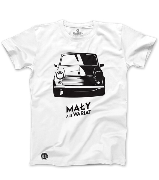 Koszulka MINI MORRIS "Mały ale Wariat" Klasykami
