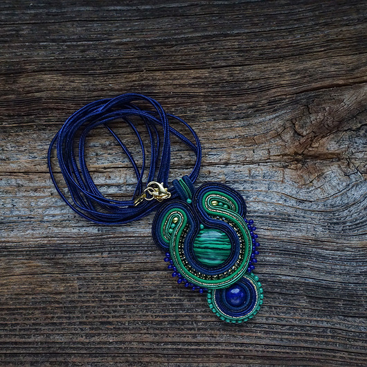 wisiory Simone- wisior soutache
