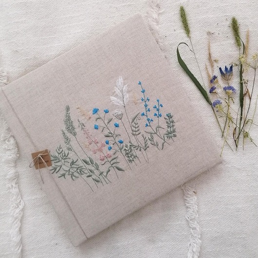 notatniki i albumy Niebieska łąka