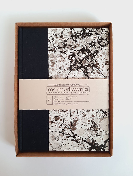 Notes, szkicownik marmurkownia