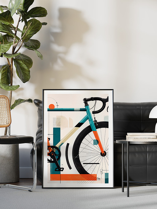 plakaty Plakat Rower - Ride a bike