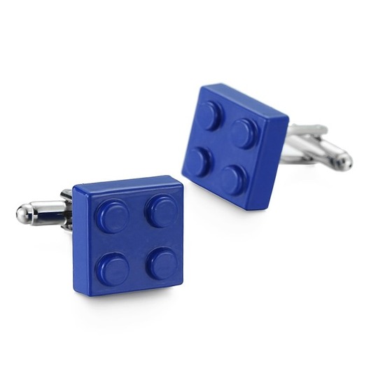 spinki do mankietów SPINKI DO MANKIETÓW koszuli MANKIETU klocki lego
