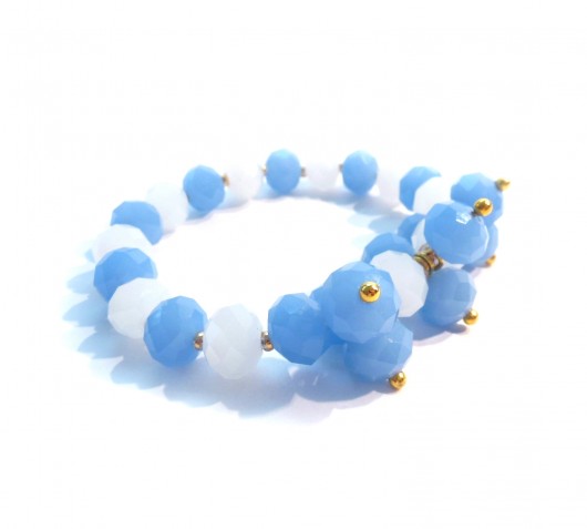 Bransoletka Blue Crystal labonita