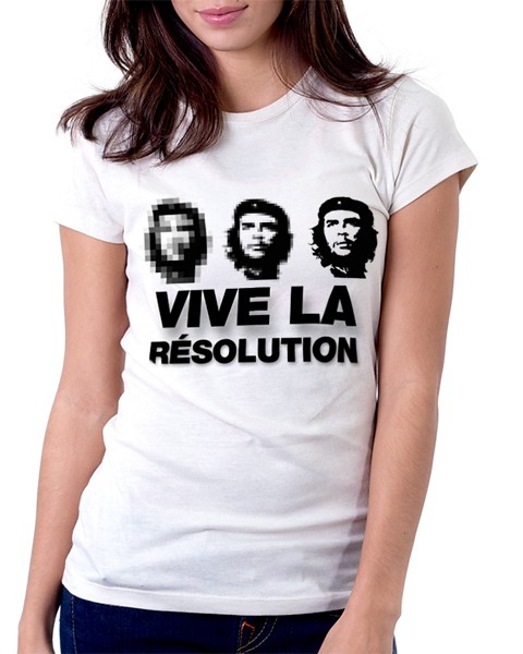 +shirt damski VIVE LA RÉSOLUTION PapayaLove