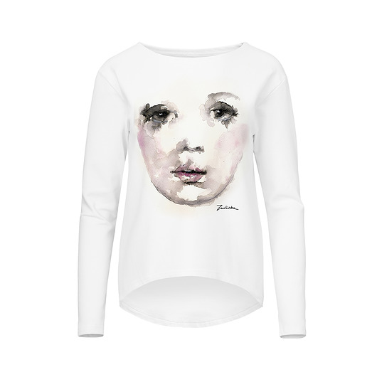 bluza bez kaptura damska Bluza MINEFY Rose