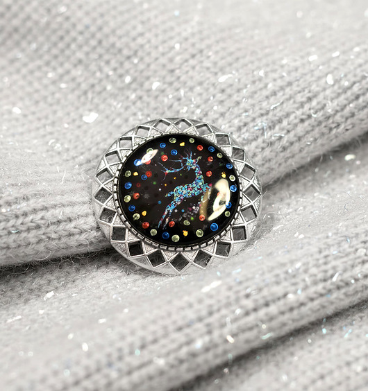 broszki BROSZKA RENIFER unikatowa i interesująca