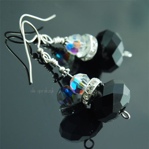 CRYSTALS - black elegant ola
