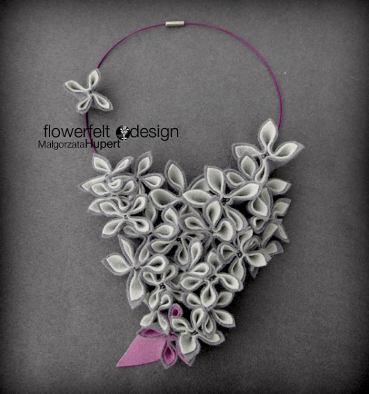 A u mnie już kwitnie Bez... FlowerFelt Design