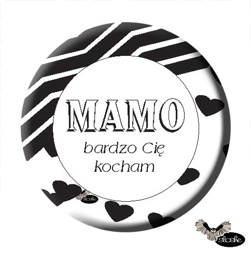 Mamo bardzo Cię kocham.. magnes na dzień Mamy Sowia Aleja
