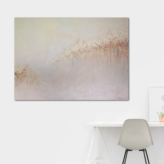 Obraz na płótnie 80 x 110 cm, farby akrylowe Beata Jarecka
