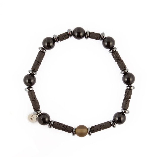 biżuteria męska Męska bransoletka zodiakalna - Koziorożec - Ochrona i przemiana IV