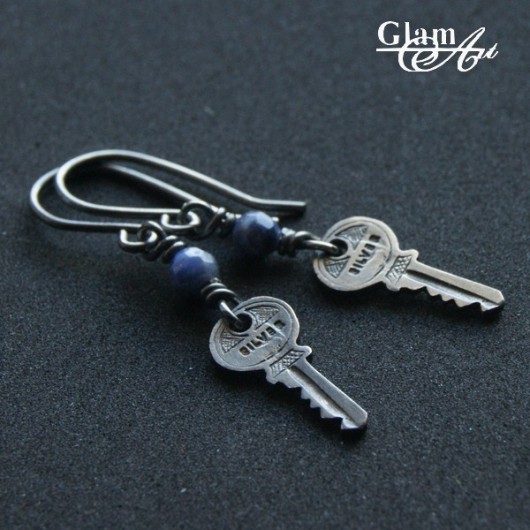 Silver Key Glam Art