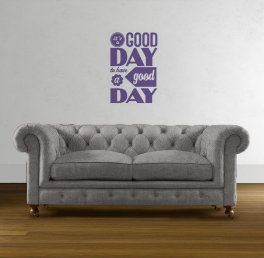 It&#039;s a good day naklejka Tulis