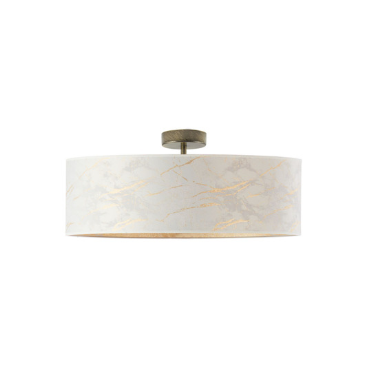 plafony Designerska lampa sufitowa z abażurem WENECJA MARMUR  fi - 60 cm