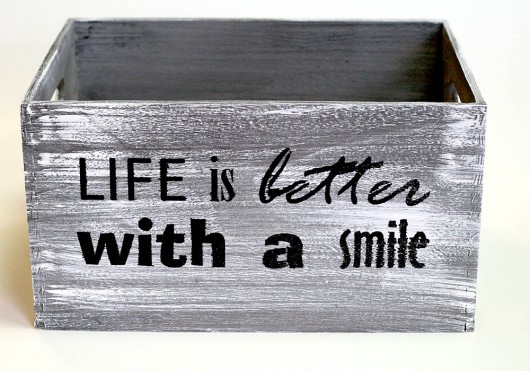 skrzynka -Life is better with a smile Studio Mini Forma