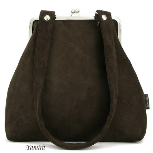 Torebka XL :: chocolate suede :: yamira