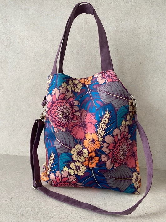 torby na ramię Torba na ramię XL - bajeczny ogród