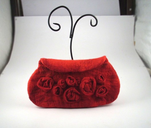 Jedwabnofilcowa Koperta / Torebka: Living Bag filcant