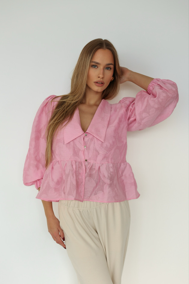 koszule damskie  Koszula Lila Pink