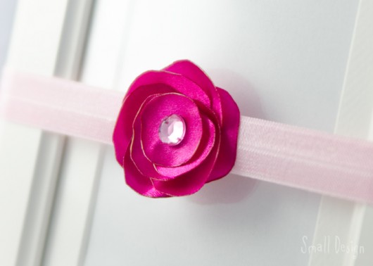 Opaska różowa smalldesign
