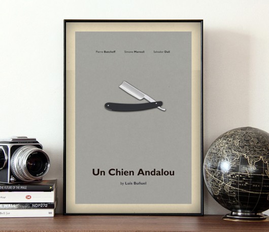 Pies andaluzyjski - plakat minimalmill