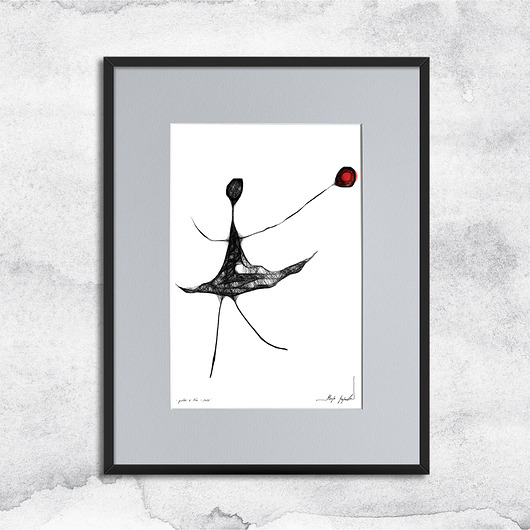 grafiki i ilustracje Minimalistyczna grafika z ramą - nr 85