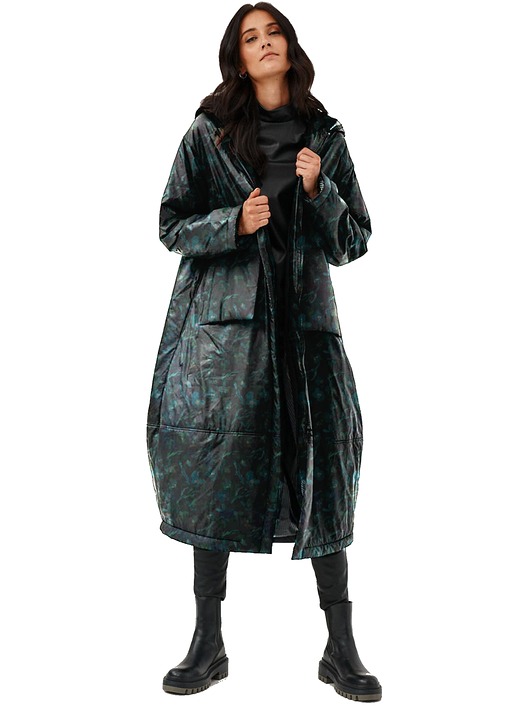 kurtki damskie Kurtka OVERSIZE nadruk autorski