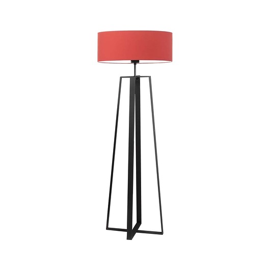 lampy podłogowe Nowoczesna lampa podłogowa z włącznikiem nożnym MOSS