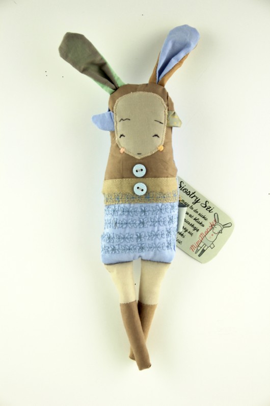 Siostra Szi 'X - lalka / przytulanka hand made Mimi Monster