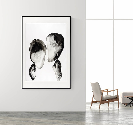 obrazy Obraz 70X100 cm wykonany ręcznie, abstrakcja, obraz do salonu