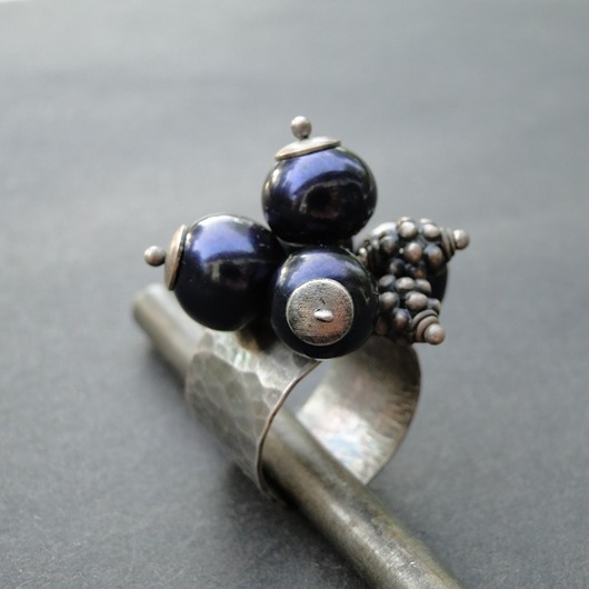 pierścionki srebrne Pierścień Grape