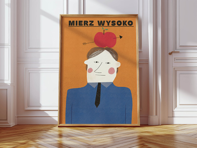 plakaty Plakat Mierz wysoko