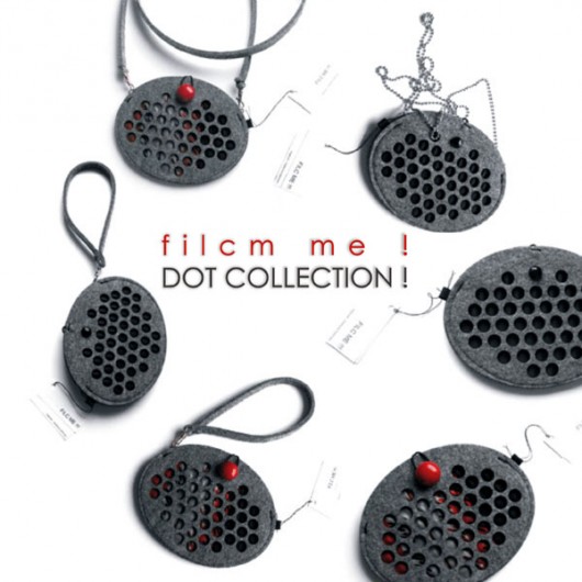 dot collection ! 5 in one ! felt label