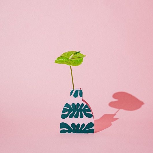wazony Drewniany wazon dekoracyjny Green Flora