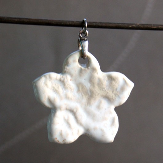 Wisior ceramiczny - Flor decorella