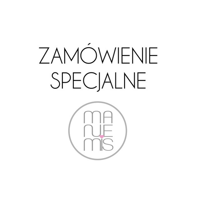 komplet biżuterii Zamówienie Specjalne
