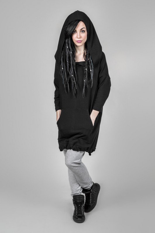 bluza ACID czarna NiMt