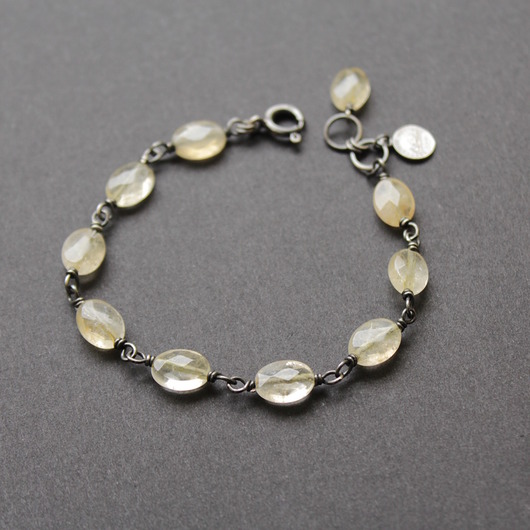 bransoletki z kamieni naturalnych Bransoletka Cytryn