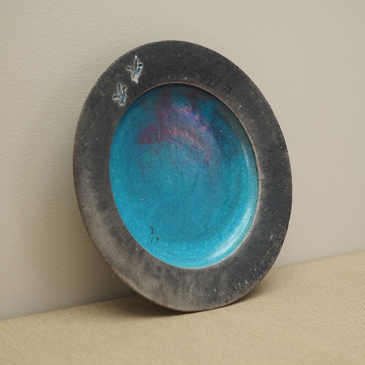 Ozdoby na ścianę Patera ceramiczna, duński design, lata 60, produkcja: Dania