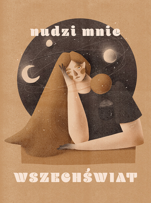 plakaty Plakat ilustracja WSZECHŚWIAT