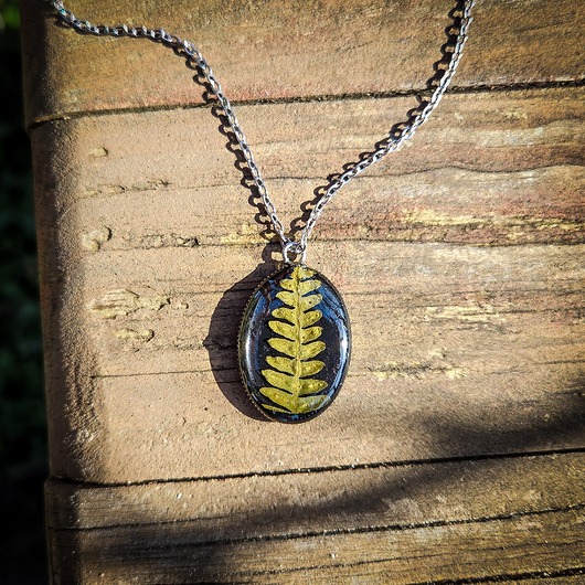 wisiory Wisiorek z paprocią